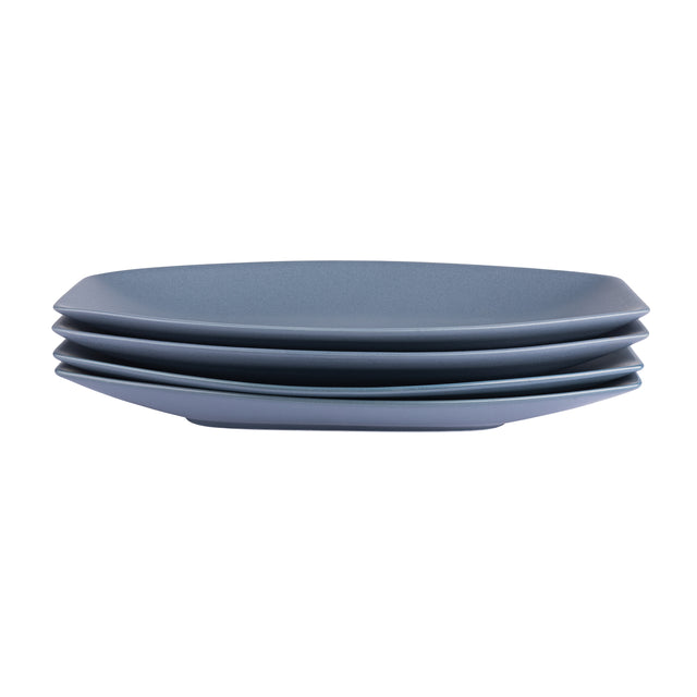 Блюдо фарфоровое Hattu Gray 16х31 см