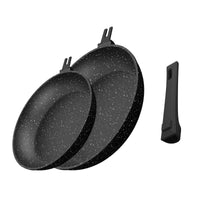 Набір універсальних сковорідок 24 і 28 см Smart Handle - Krauff