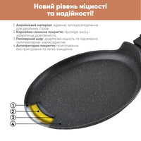 Сковорода для млинців 24 см Smart Handle