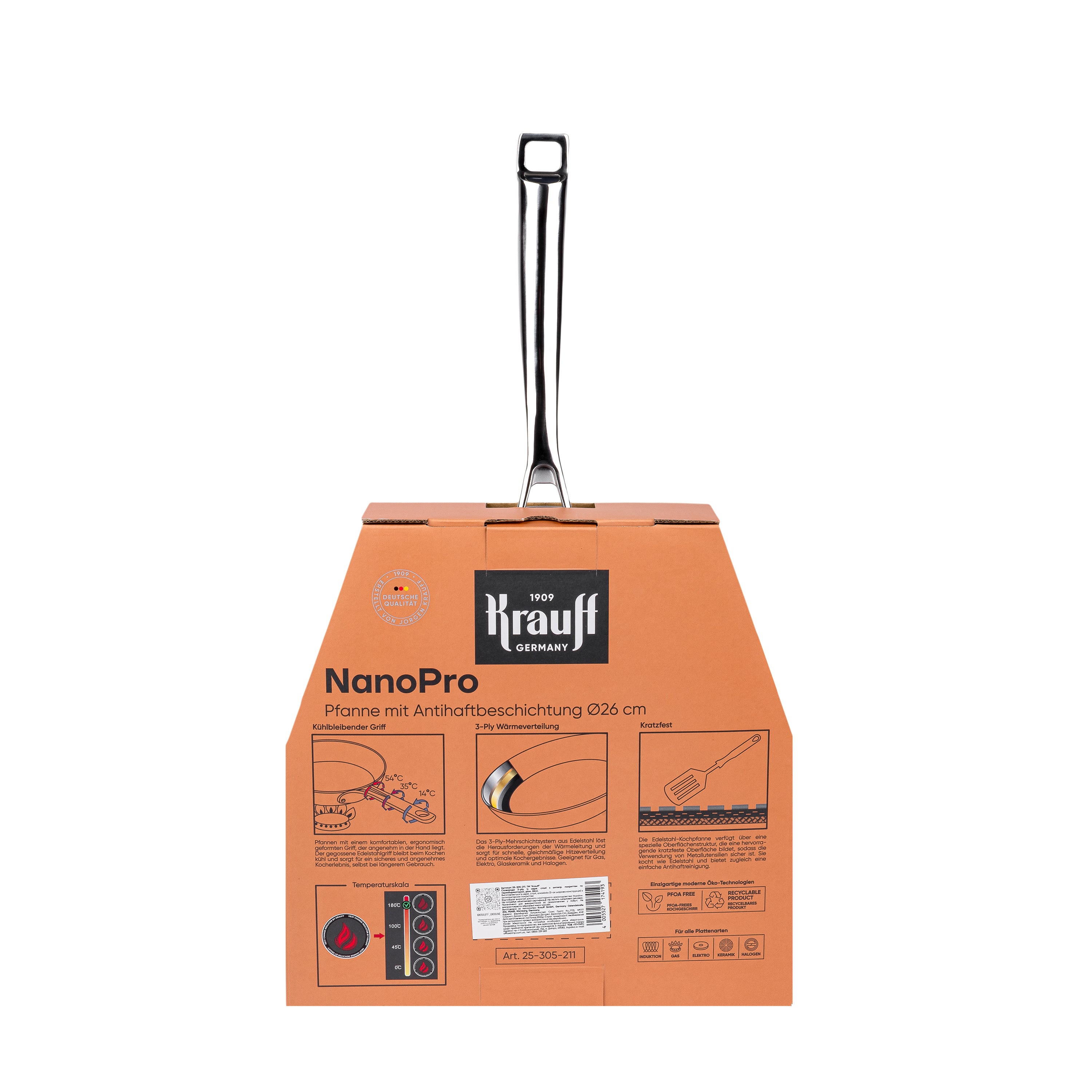 Universalbratpfanne 26 cm Nano Pro