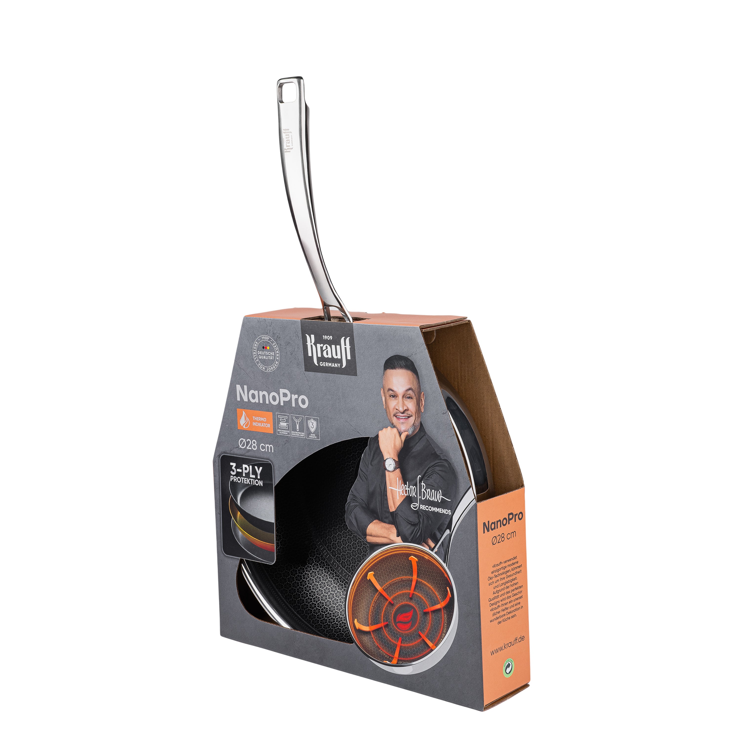 Universal frying pan 28 cm Nano Pro