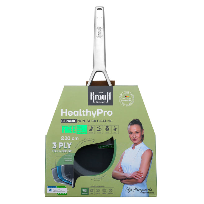 Сковорода універсальна HealthyPro 20 см
