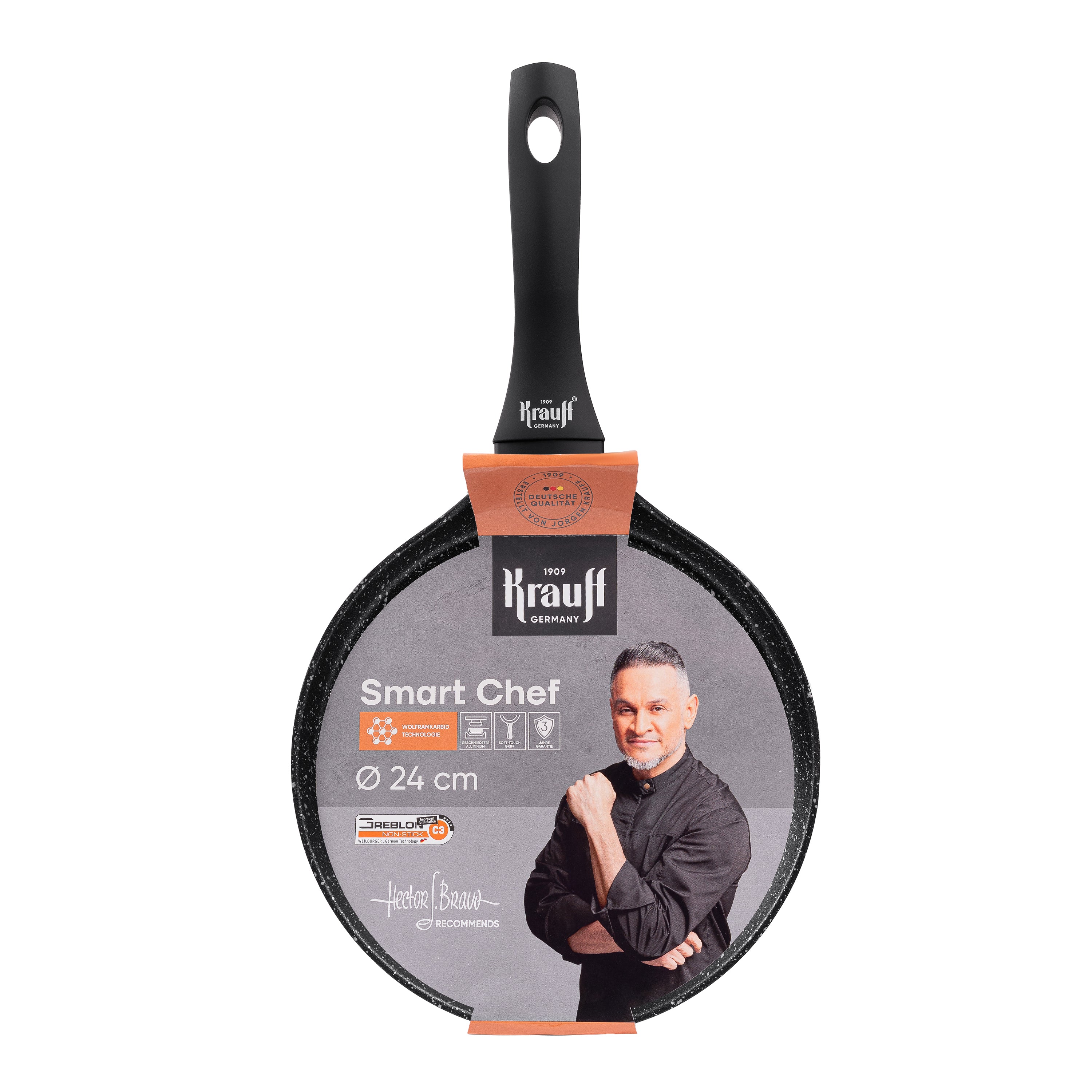 Сковорода для млинців 24 см Smart Chef
