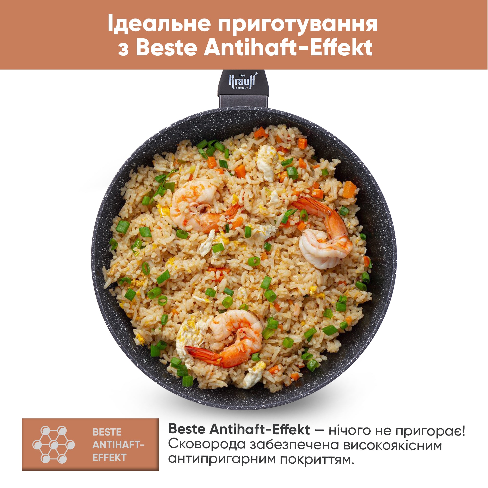Сковорода WOK 28 см Fry Power