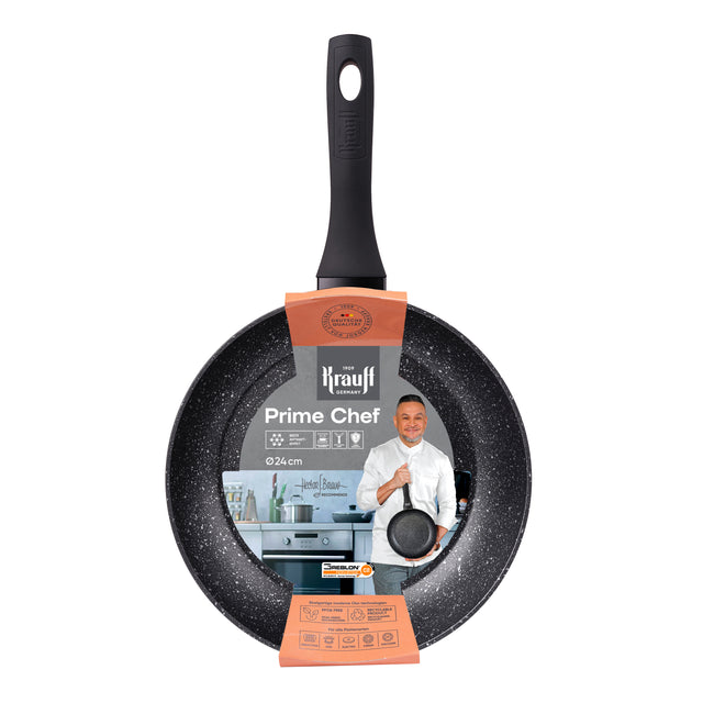 Сковорода универсальная 24 см. Prime Chef 