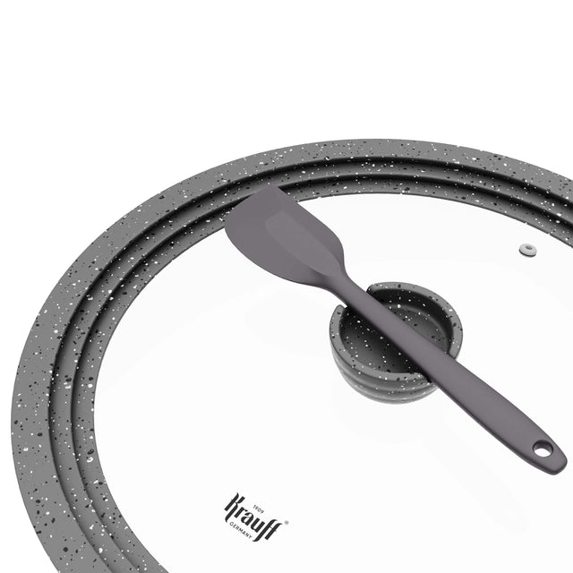 Набор сковородок с универсальной крышкой Smart Fry 24, 28 см