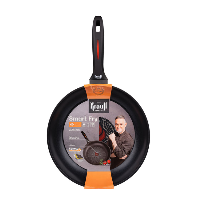 Набор сковородок с универсальной крышкой Smart Fry 24, 28 см