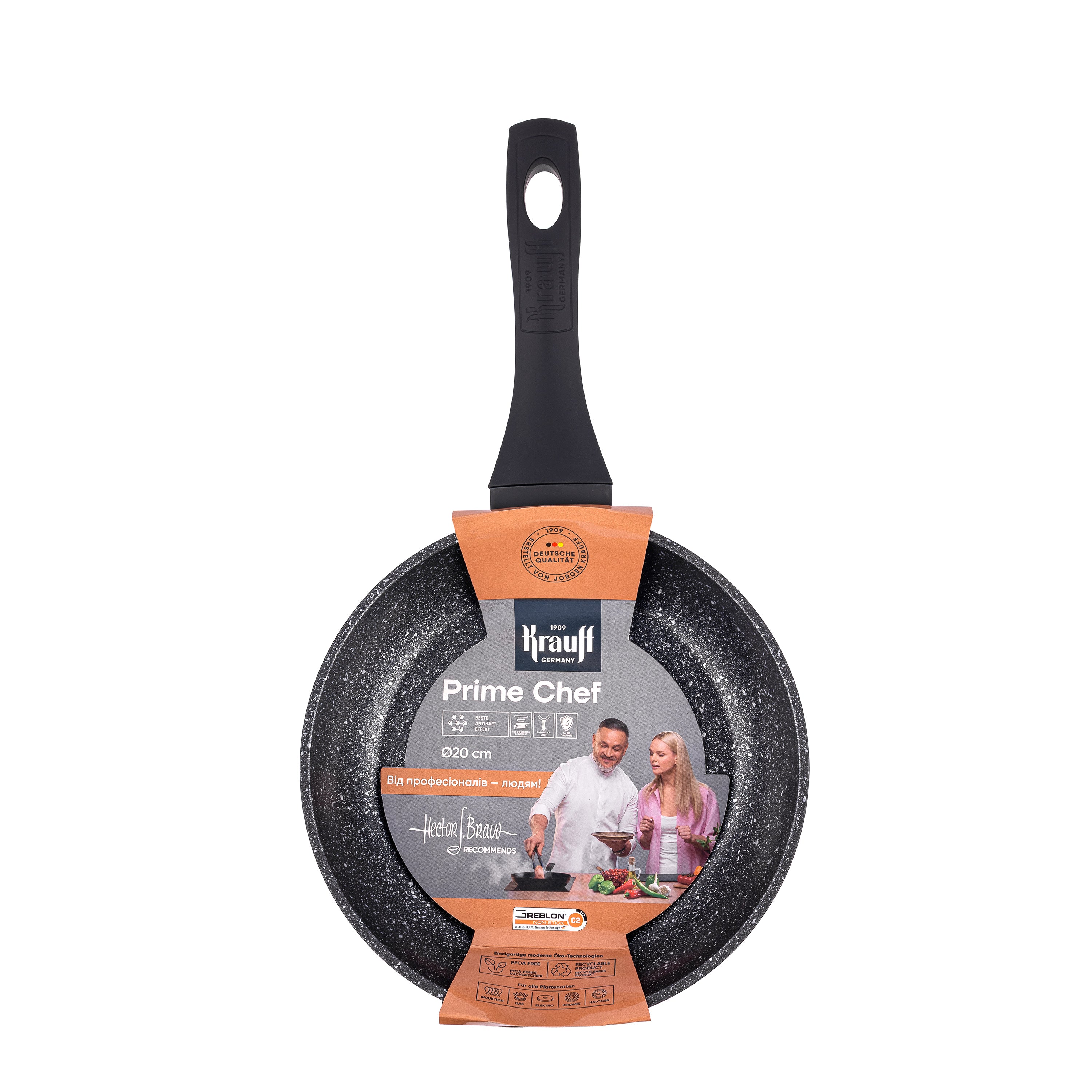 Набір сковорідок "Від професіоналів - людям" Prime Chef