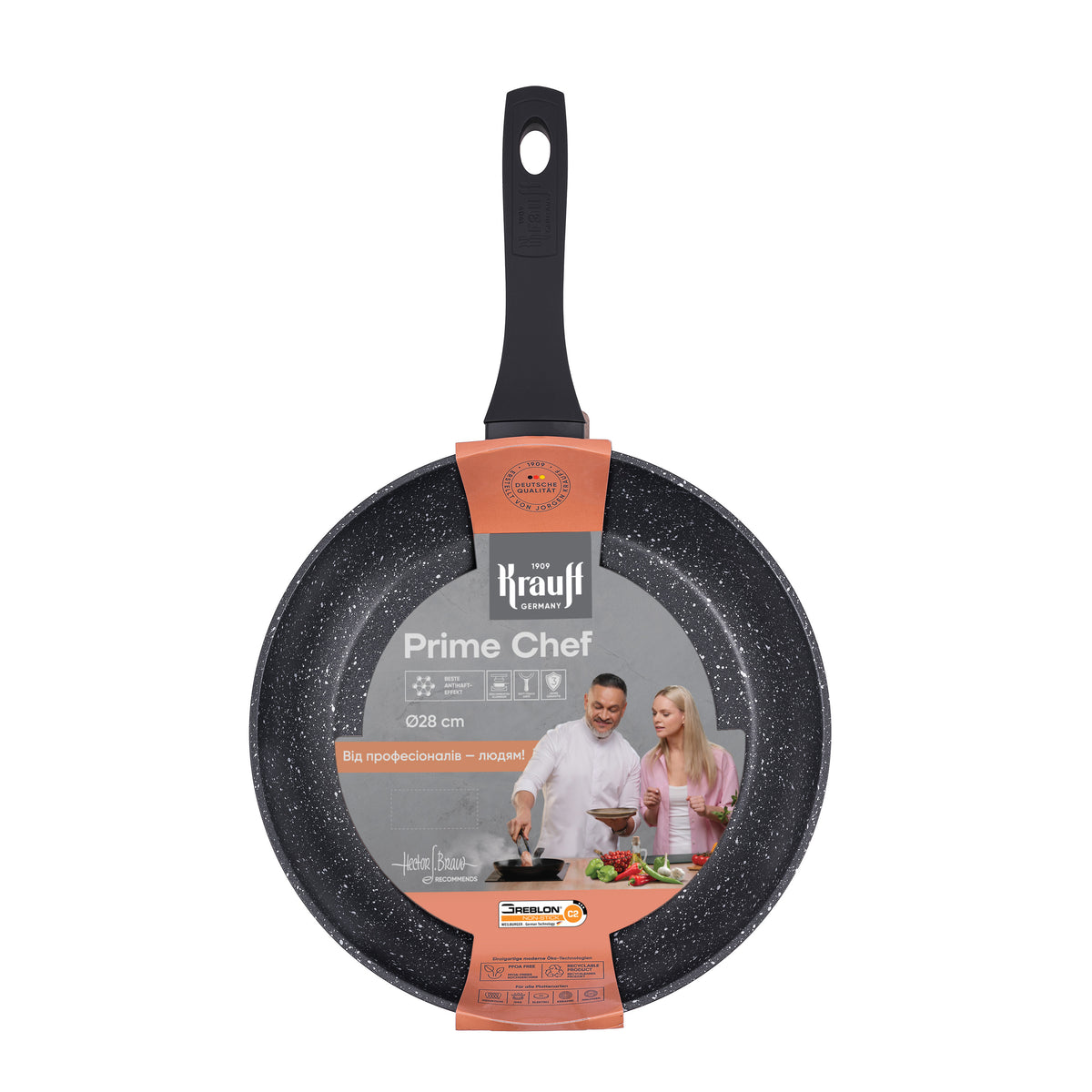 Сковорода універсальна Krauff Prime Chef 28 см