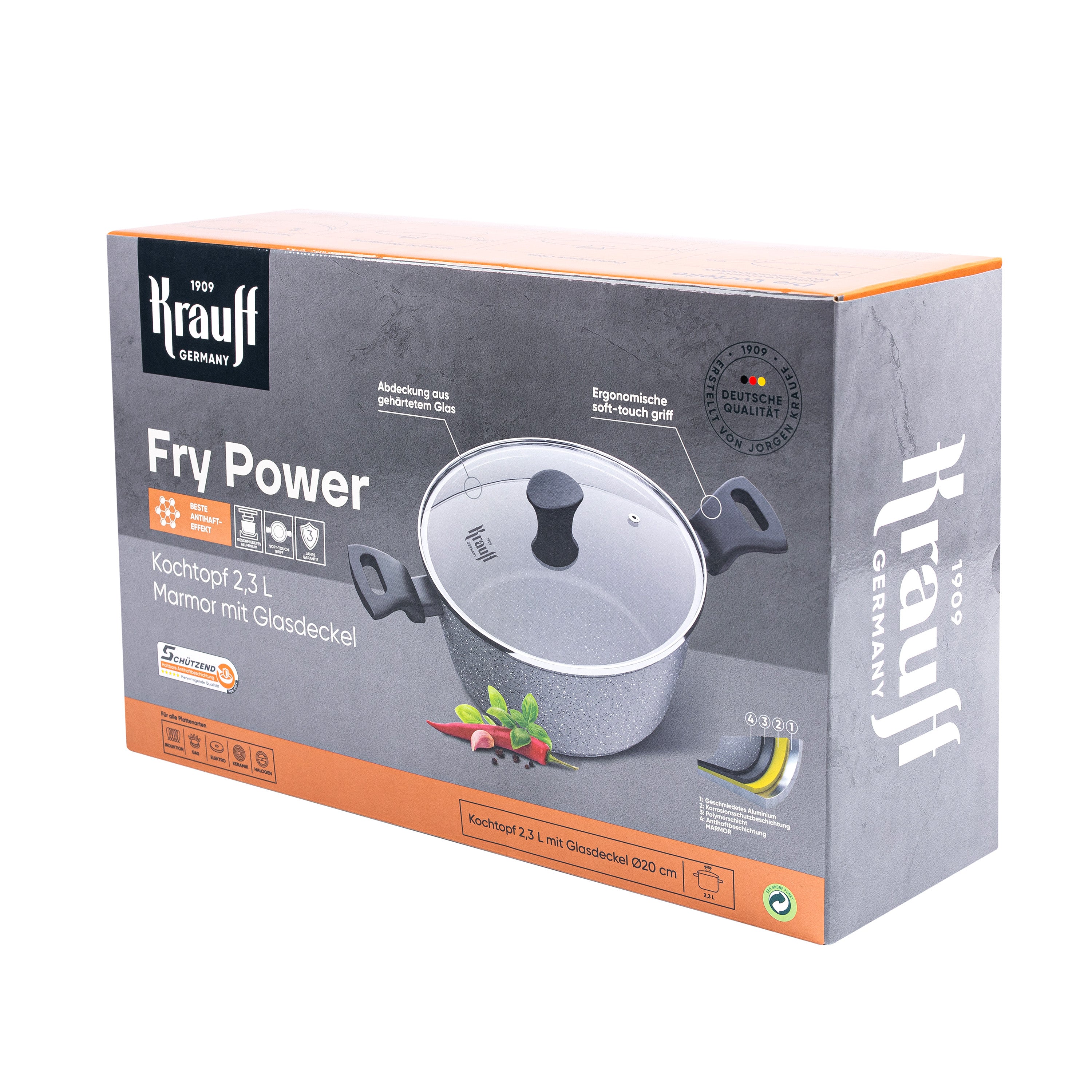 Каструля 2,3 л Fry Power