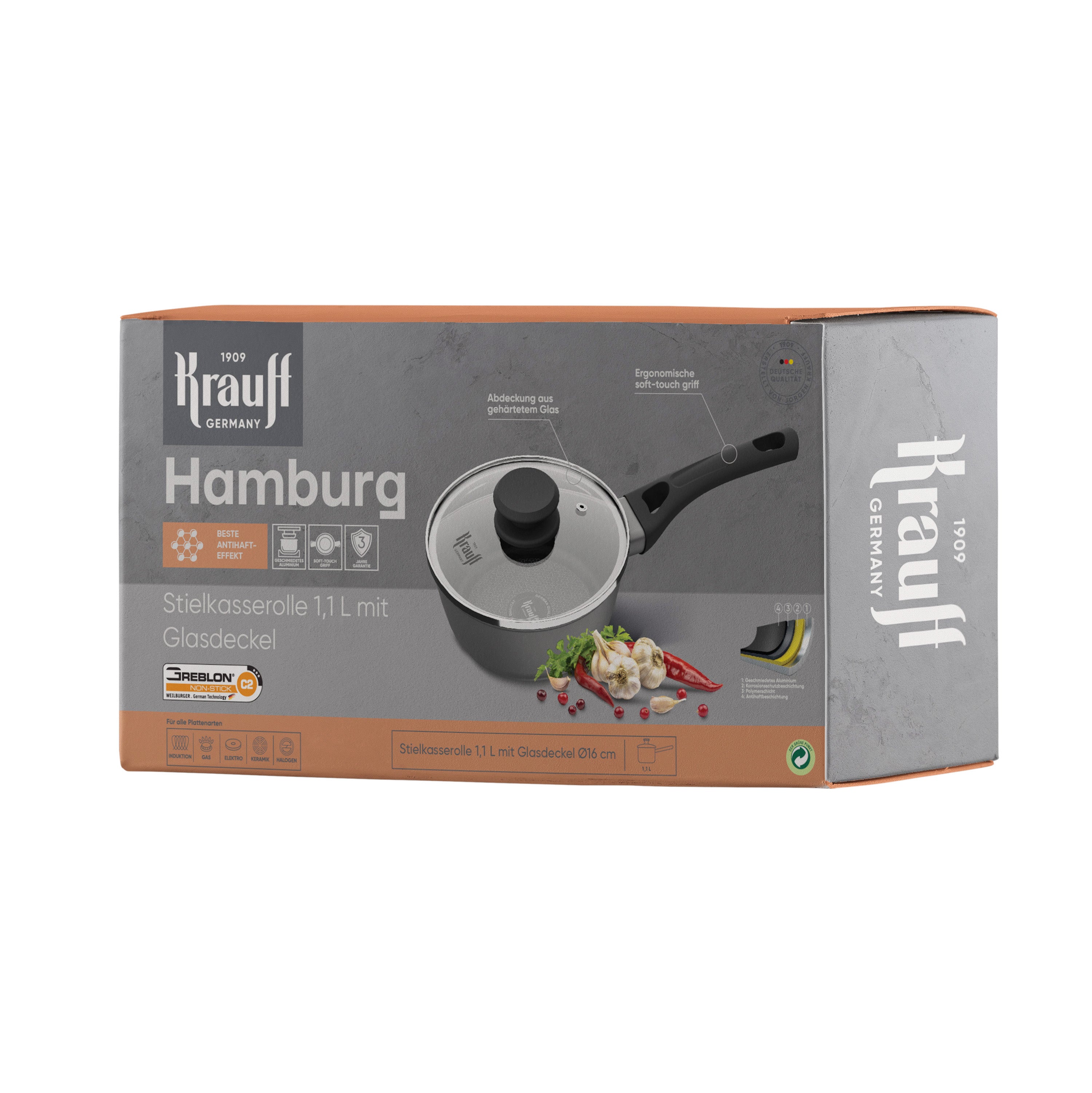 Ківш 1,1 л Hamburg