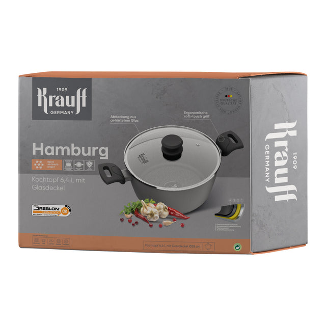 Каструля 6,4 л Hamburg