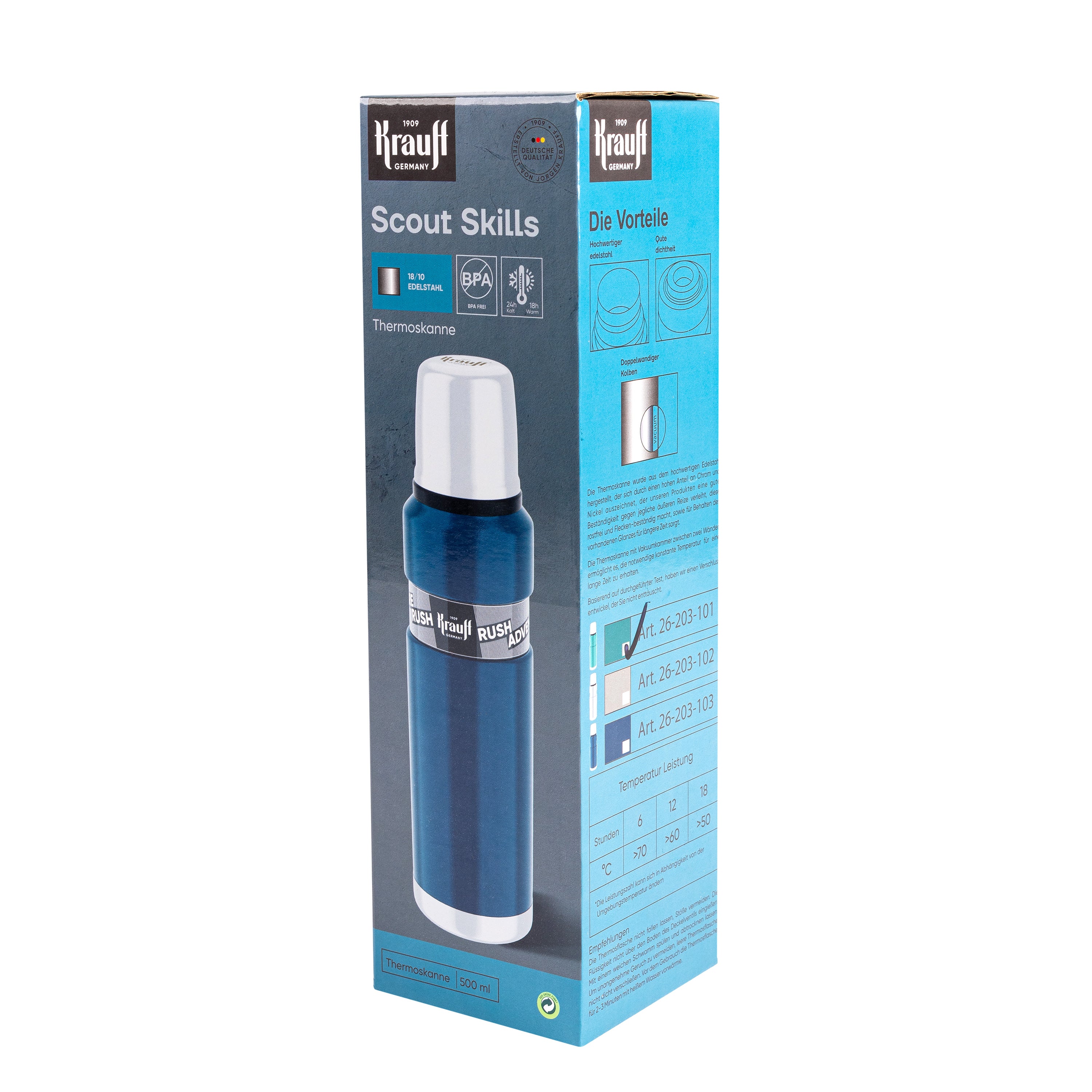 Термос 500 мл зелений Scout Skills