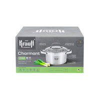 Каструля Krauff Charmant 1,9 л з нержавіючої сталі з кришкою