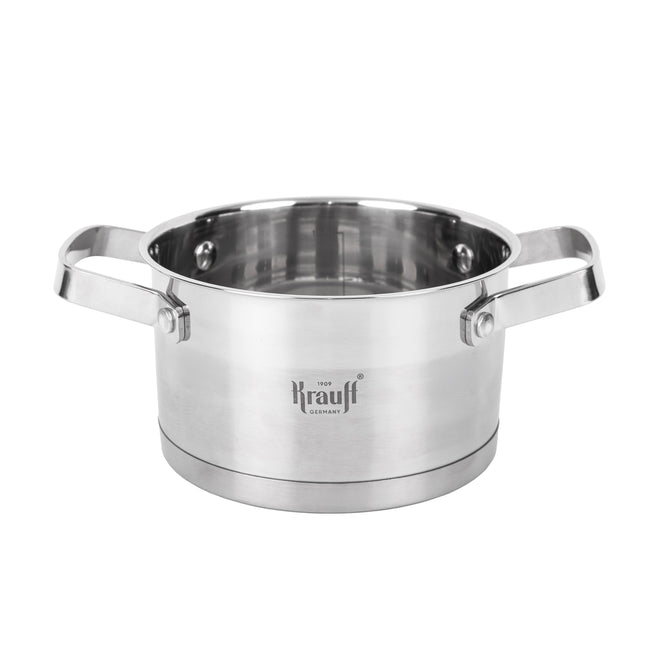 Каструля Krauff Charmant 1,9 л з нержавіючої сталі з кришкою