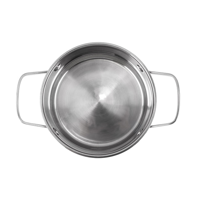 Кастрюля Krauff Charmant 1,9 л из нержавеющей стали с крышкой