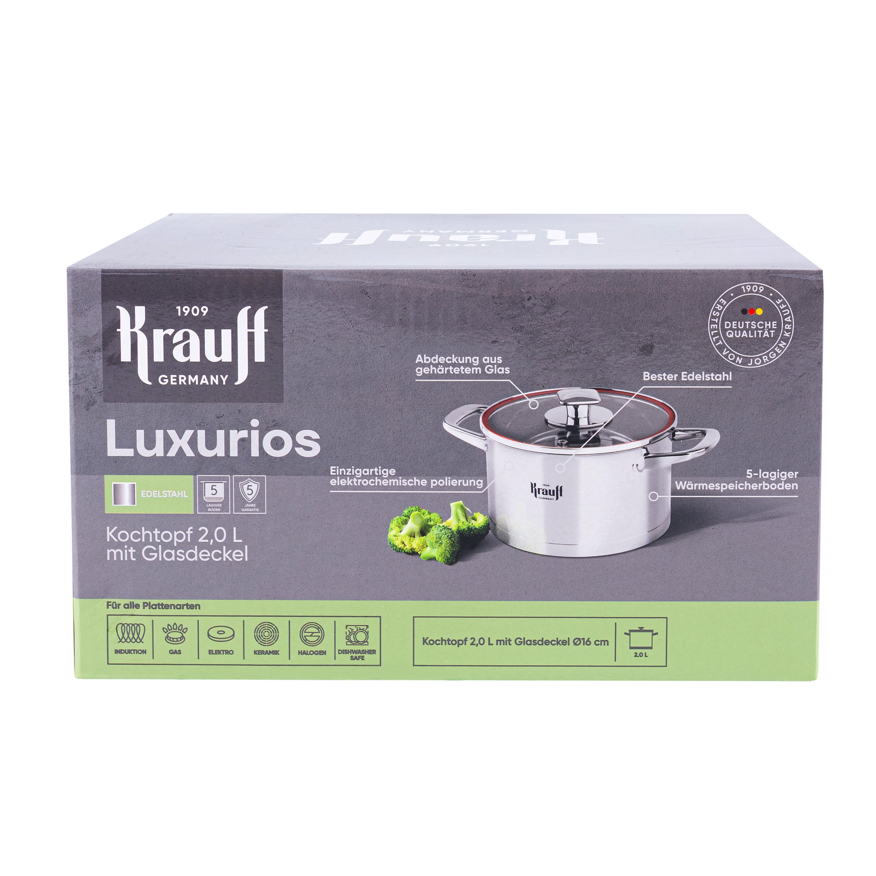 Каструля 2 л Prime Chef