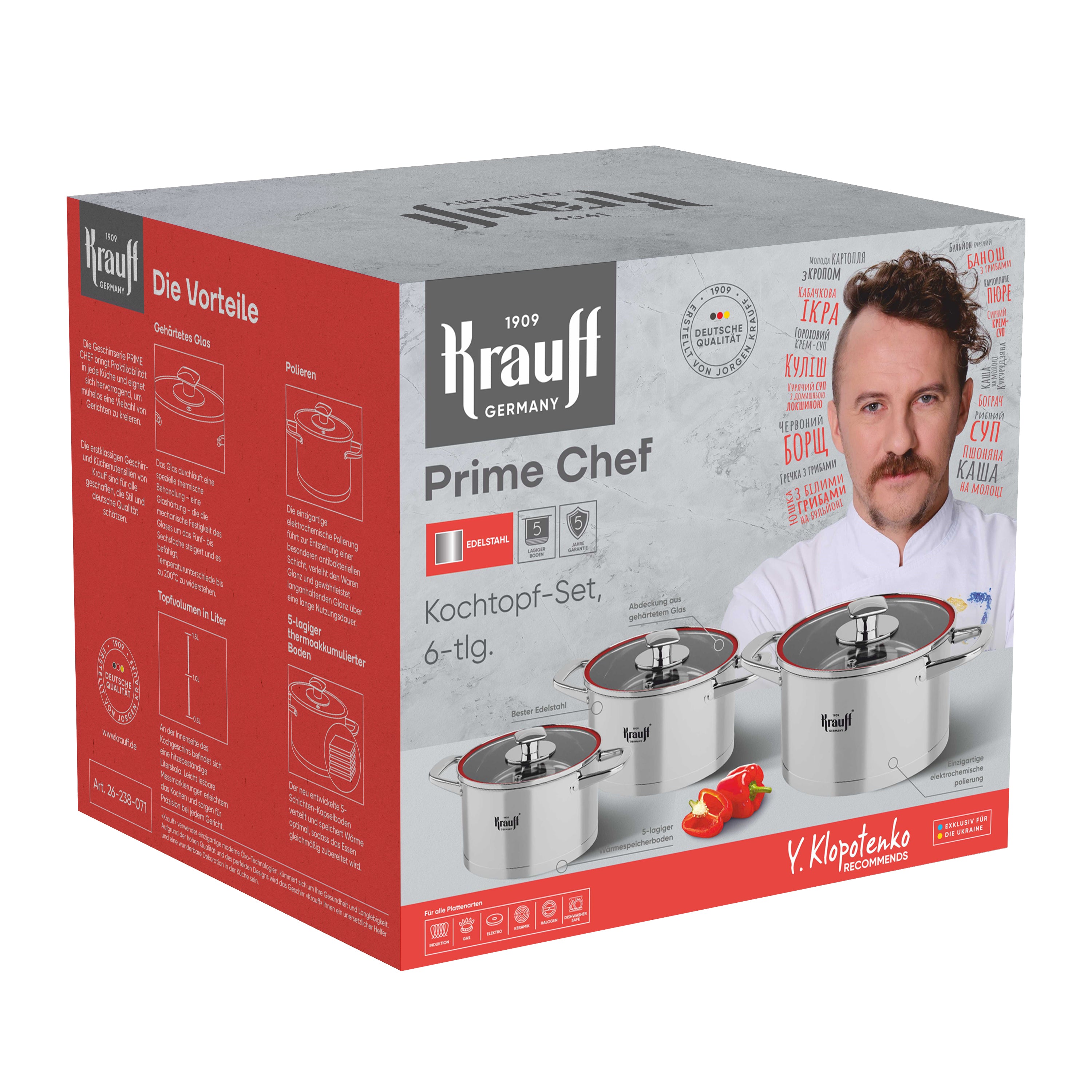 Smart Chef 6-teiliges Geschirrset