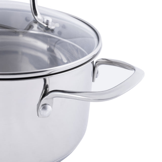 Каструля Cook&Joy зі скляною кришкою 1,8 л