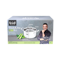 Каструля Cook&Joy зі скляною кришкою 2,5 л