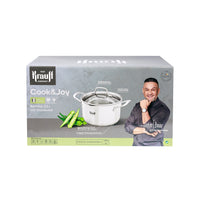 Каструля Cook&Joy зі скляною кришкою 3,5 л