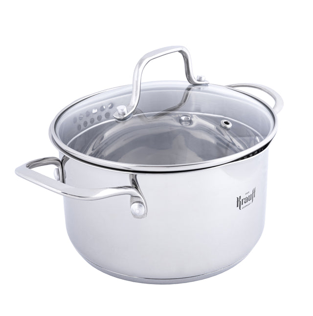 Каструля Cook&Joy зі скляною кришкою 3,5 л