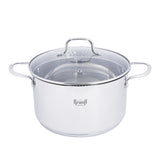 Кастрюля Cook&amp;Joy со стеклянной крышкой 5,8 л