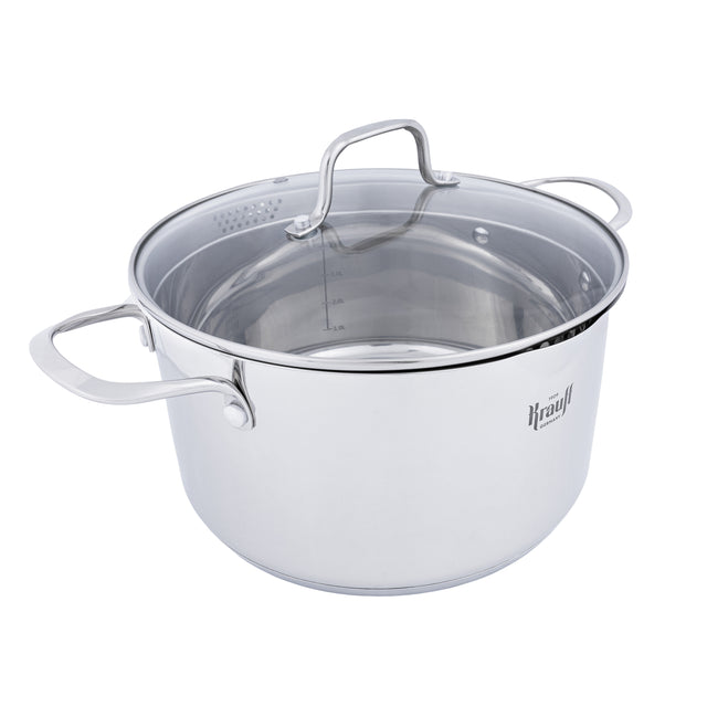 Каструля Cook&Joy зі скляною кришкою 5,8 л