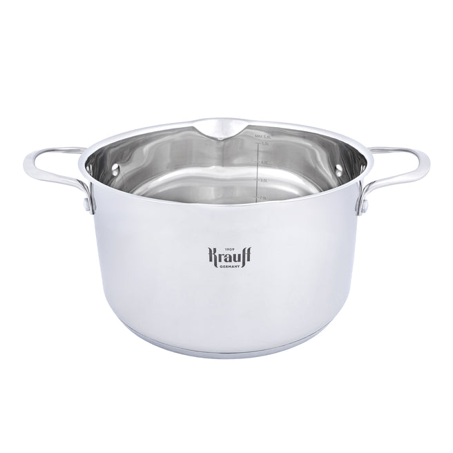Кастрюля Cook&amp;Joy со стеклянной крышкой 5,8 л