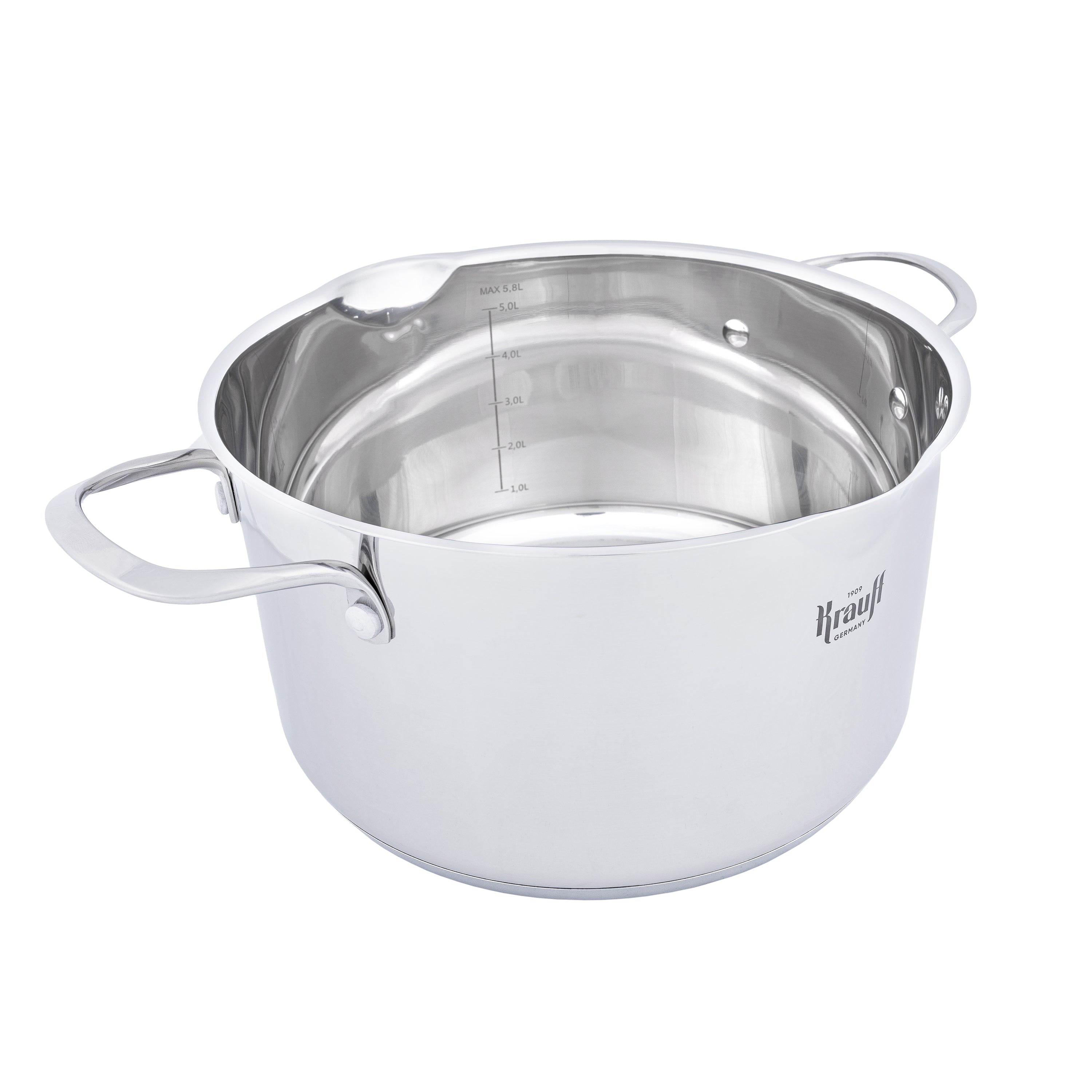 Каструля Cook&Joy зі скляною кришкою 5,8 л