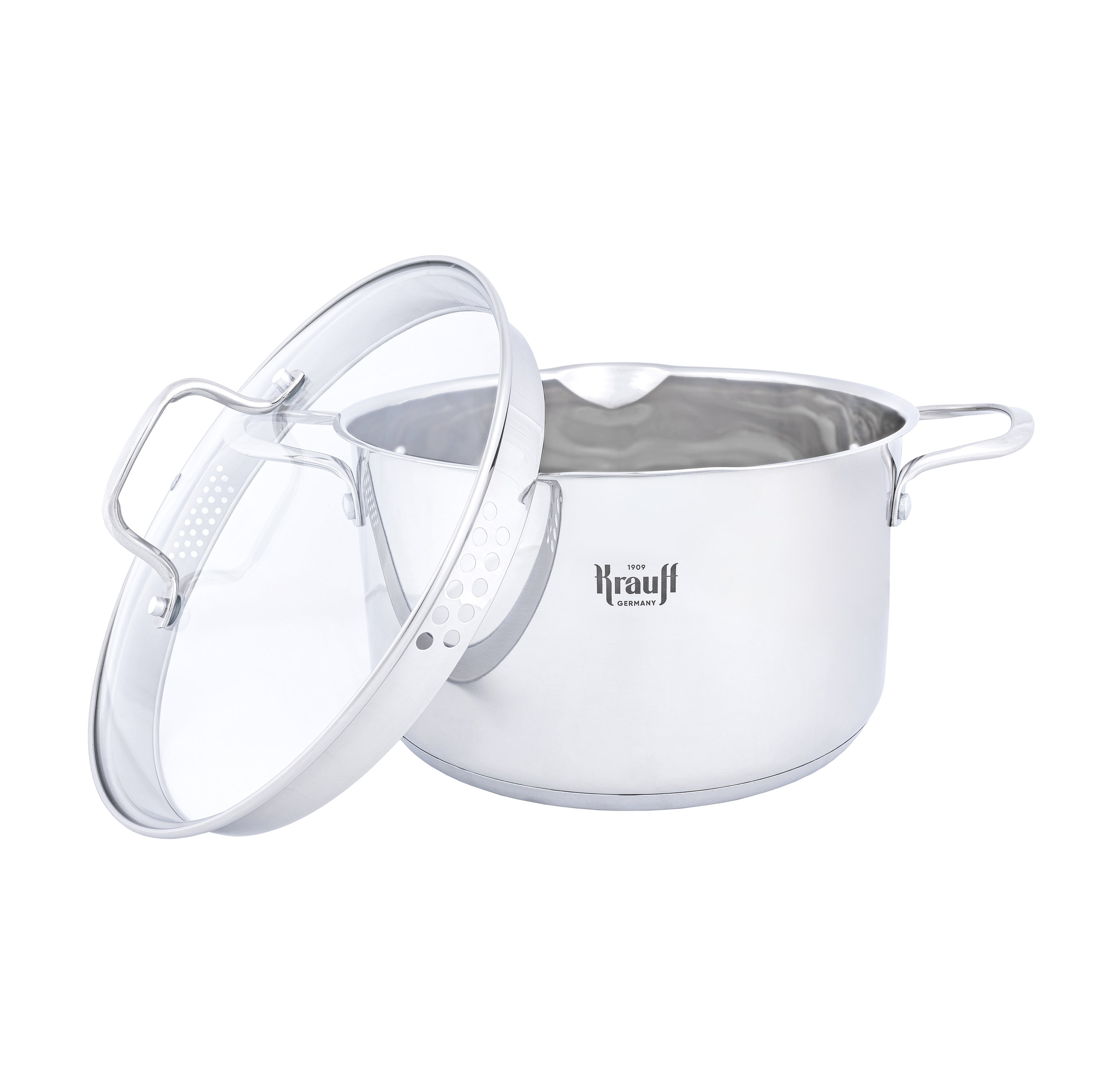 Каструля Cook&Joy зі скляною кришкою 4,6 л