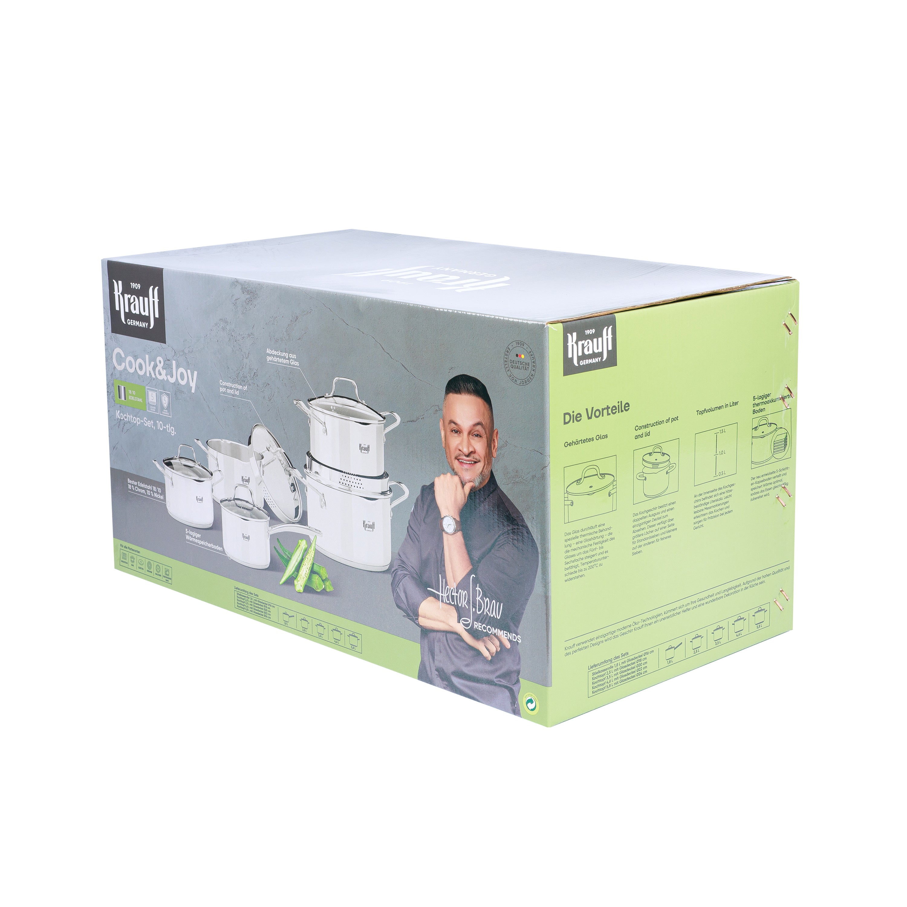 Набір посуду 10 предметів Cook&Joy