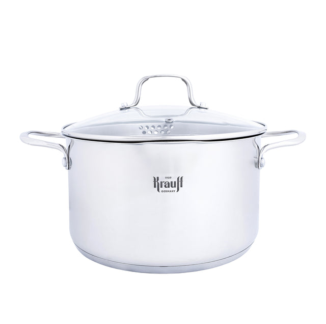 Кастрюля «Кухонный патруль» со стеклянной крышкой, 5,8 л Prime Chef