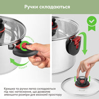 Набір посуду Genius Master 6 предметів