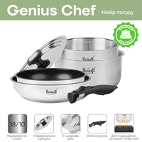 Набір посуду Genius Chef 6 предметів
