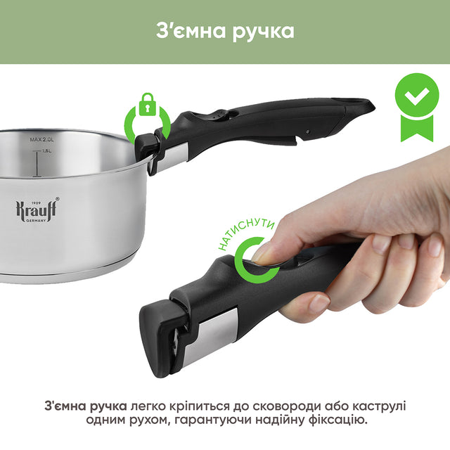 Набор посуды Genius Chef 6 предметов