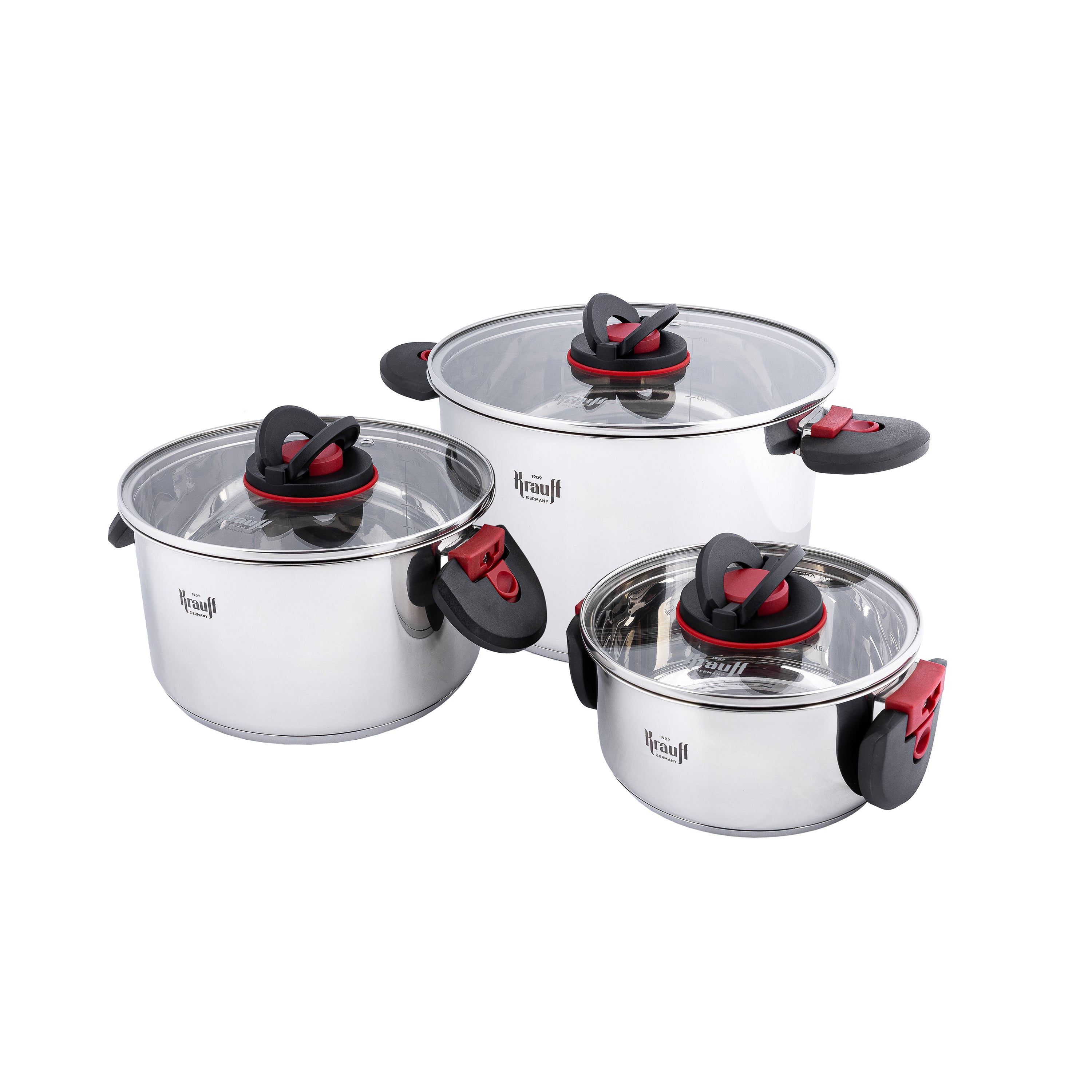 Каструля Prime Chef зі складаними ручками 1,9 л