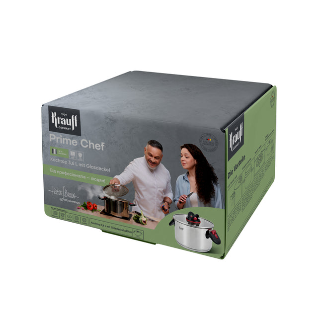 Каструля Prime Chef зі складаними ручками 3,6 л