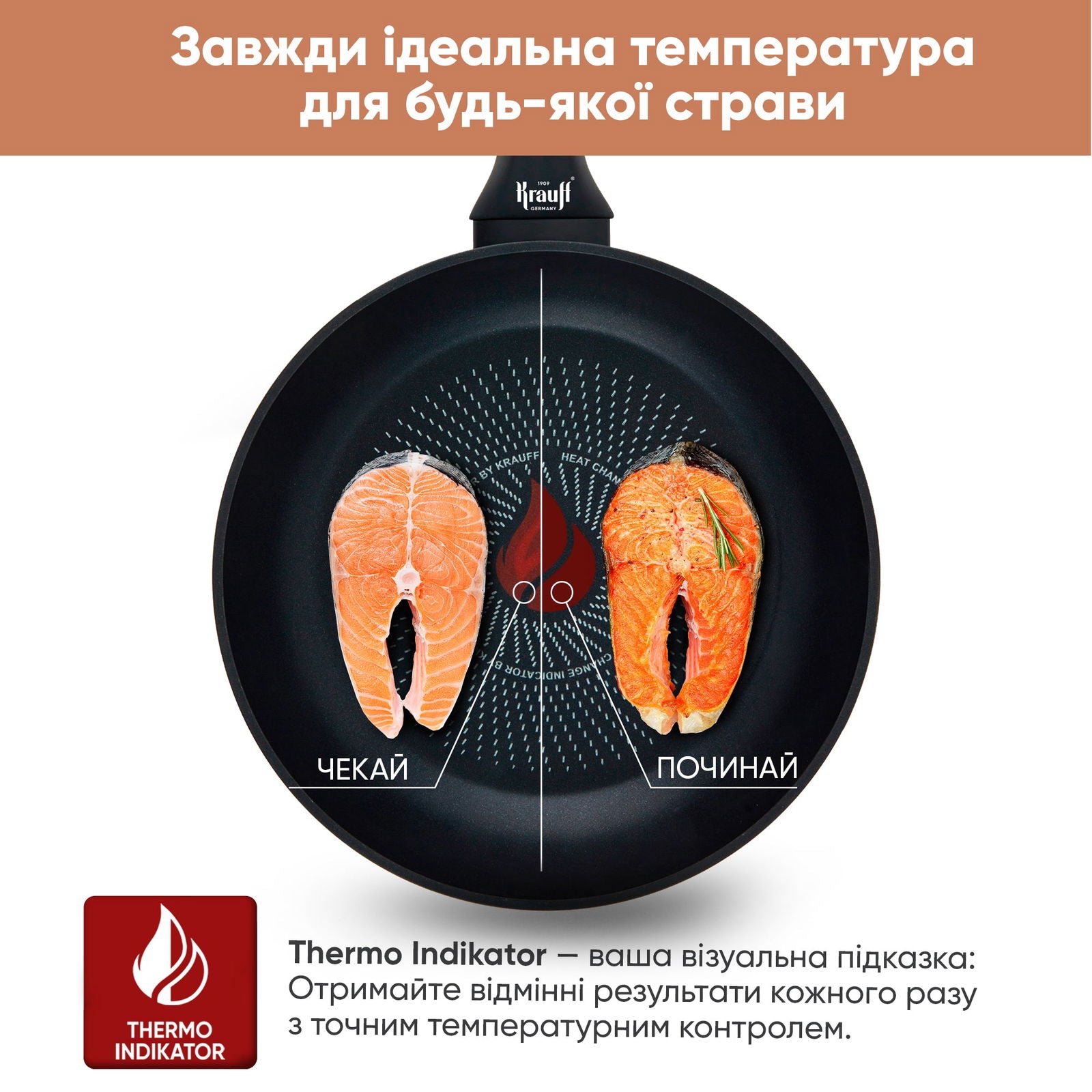Сковорода універсальна 28 см Smart Fry - Krauff
