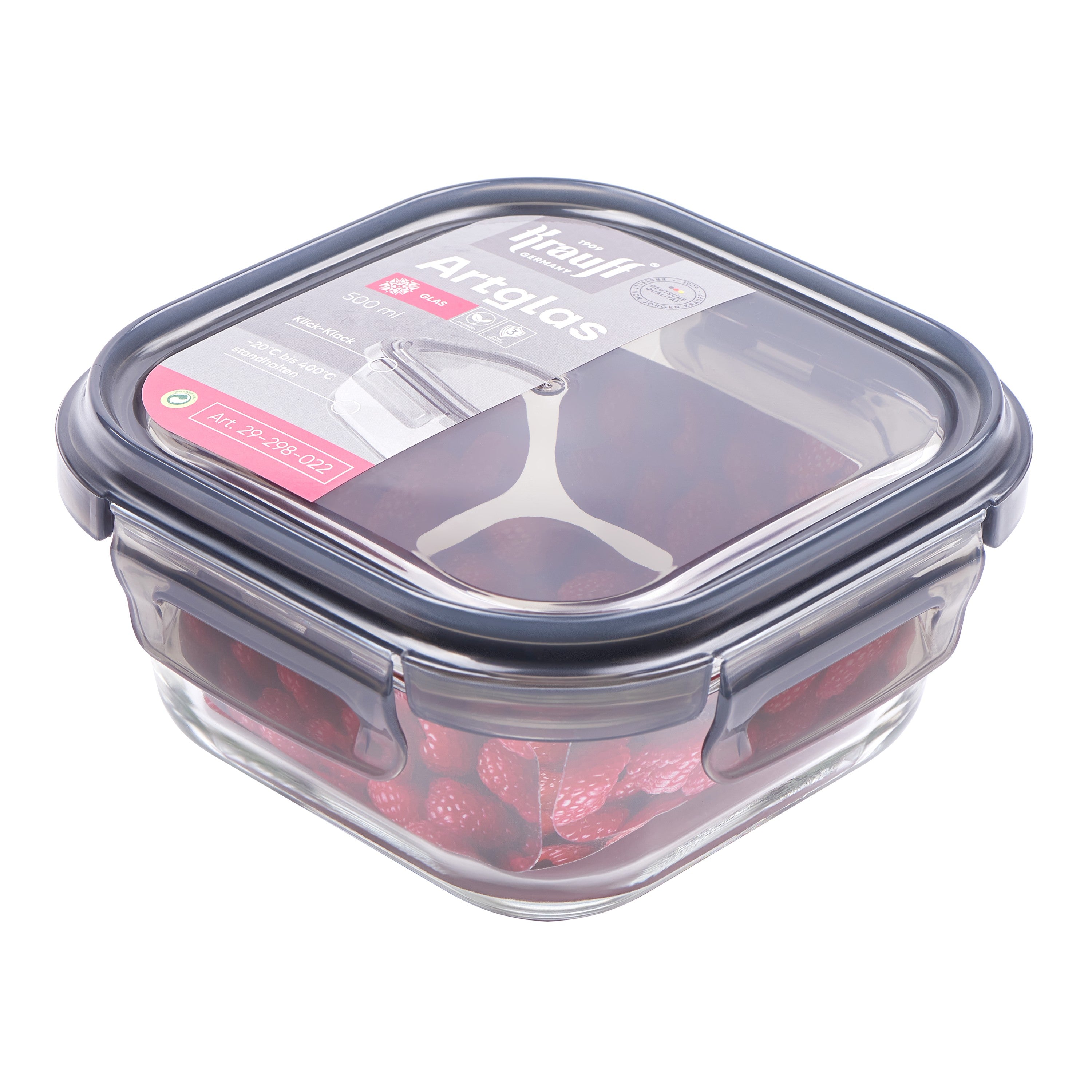 Container for storing products 500 ml Artglas 