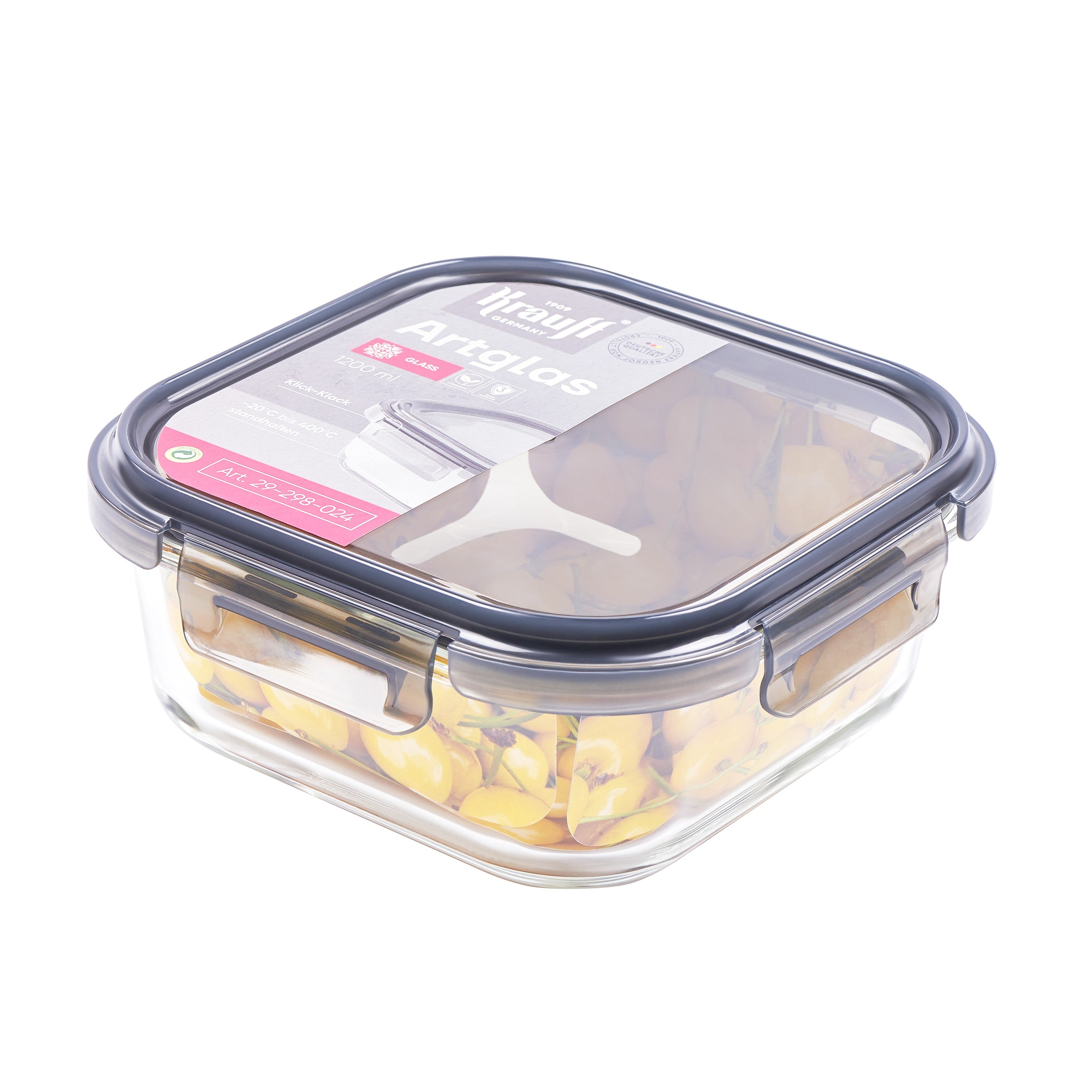 Container for storing products 1.2 l Artglas 