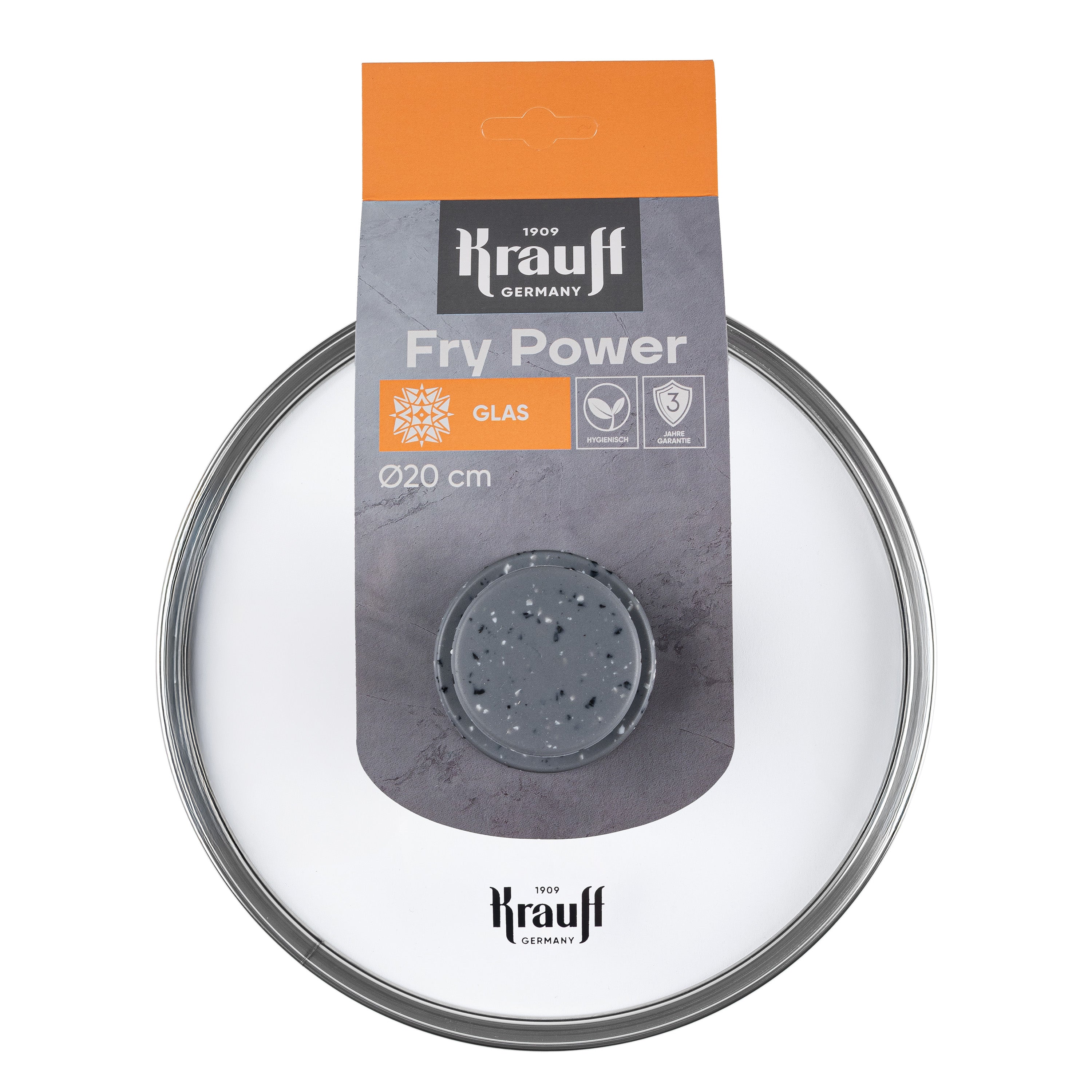 Кришка скляна Fry Power 20 см