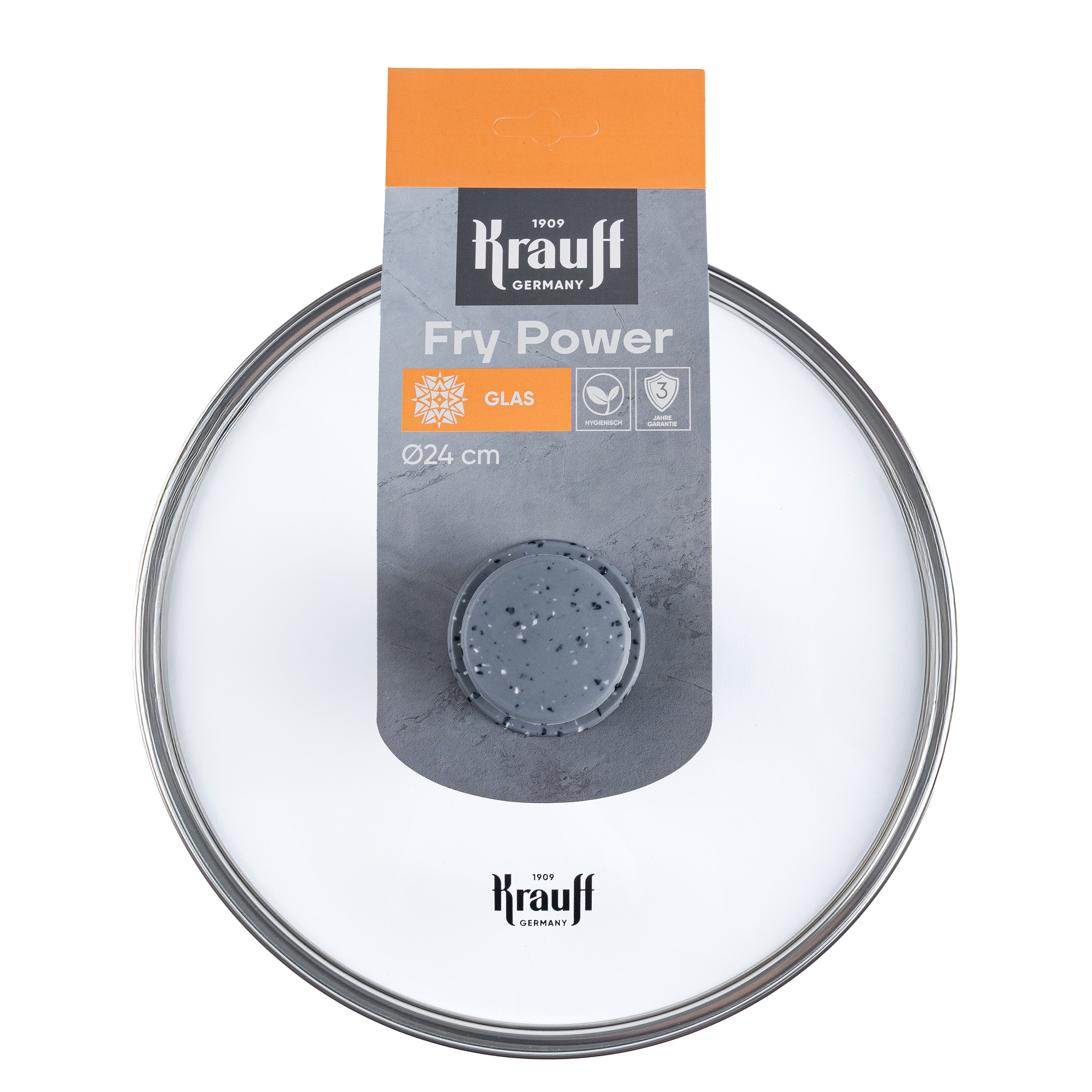 Кришка скляна Fry Power 24 см