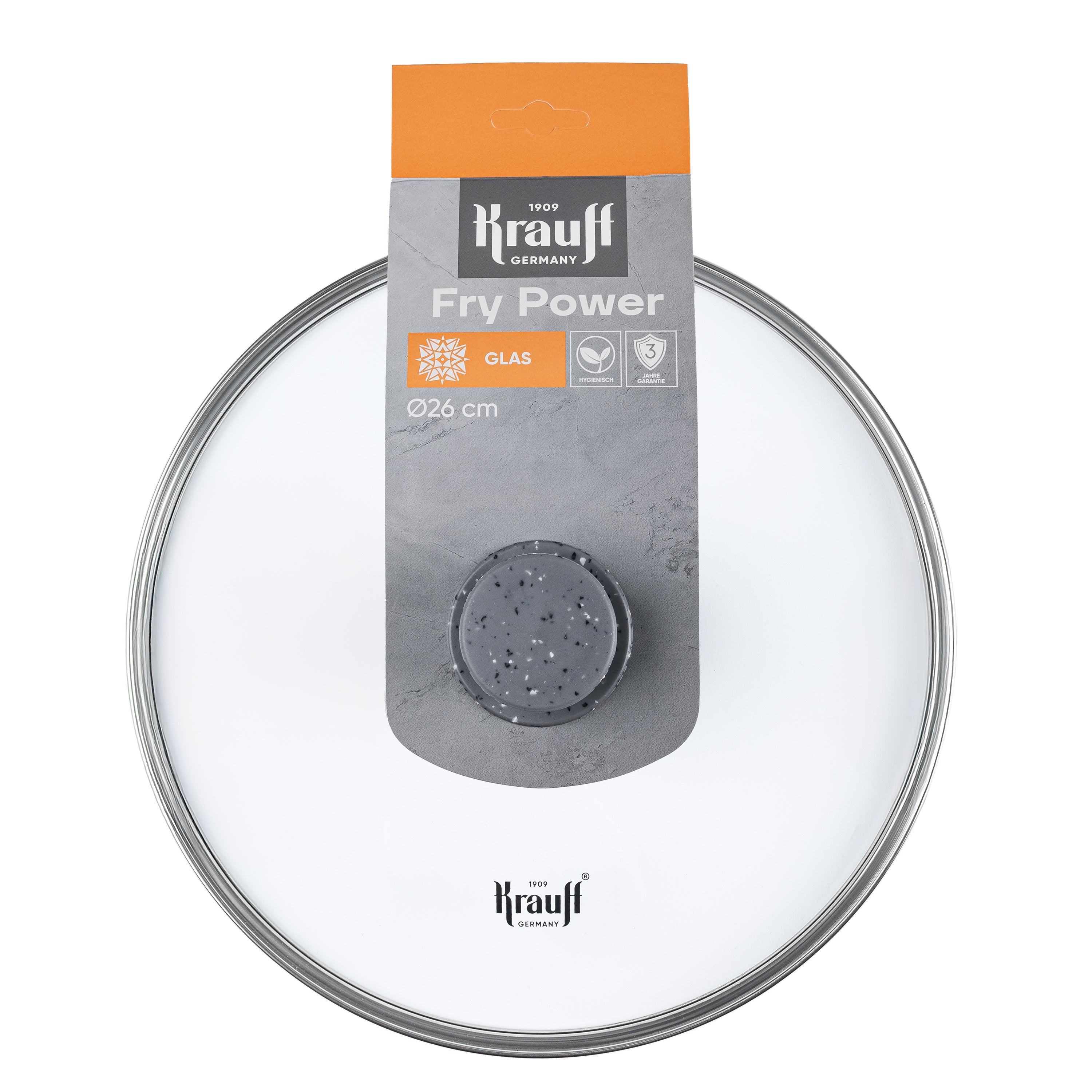 Кришка скляна Fry Power 26 см