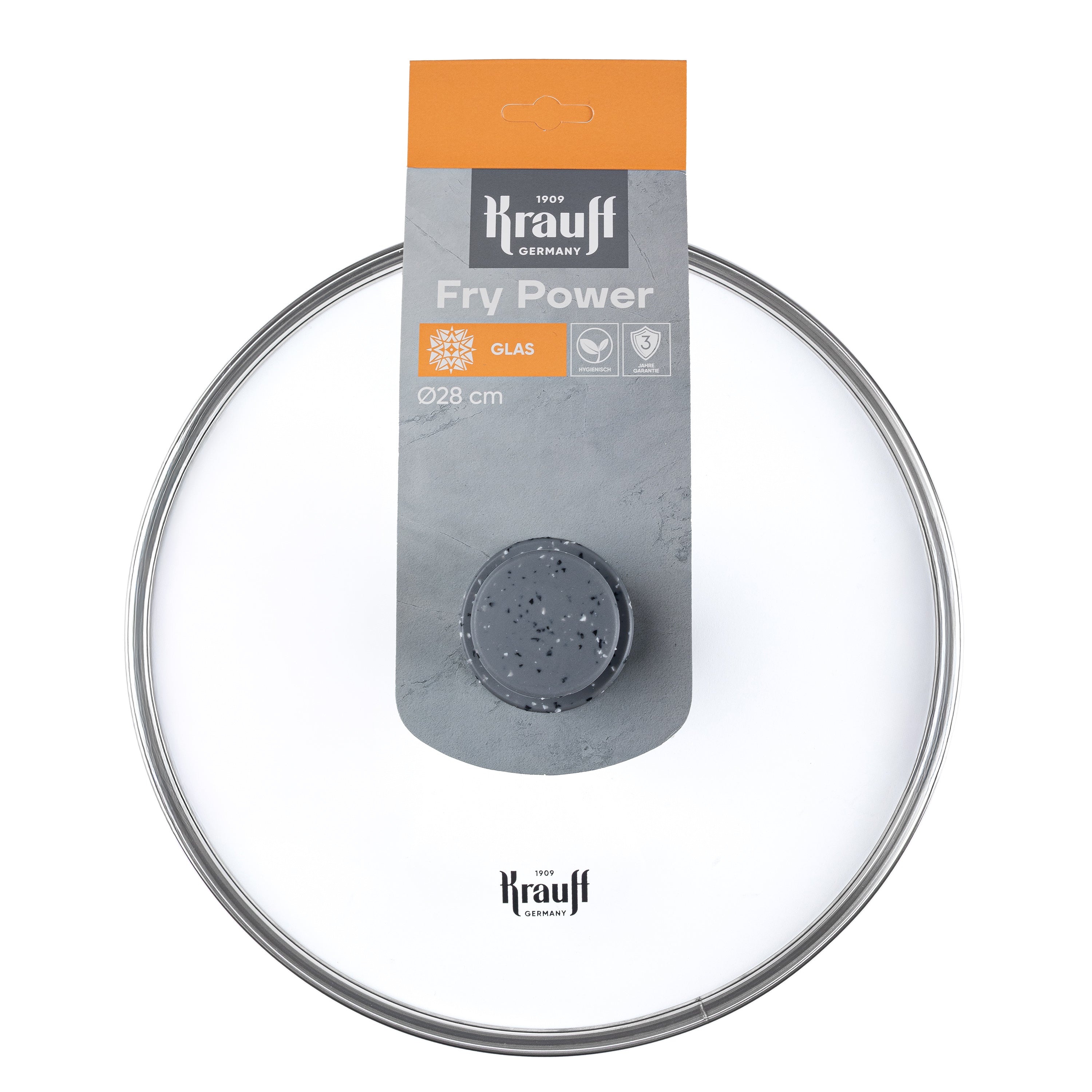 Кришка скляна Fry Power 28 см