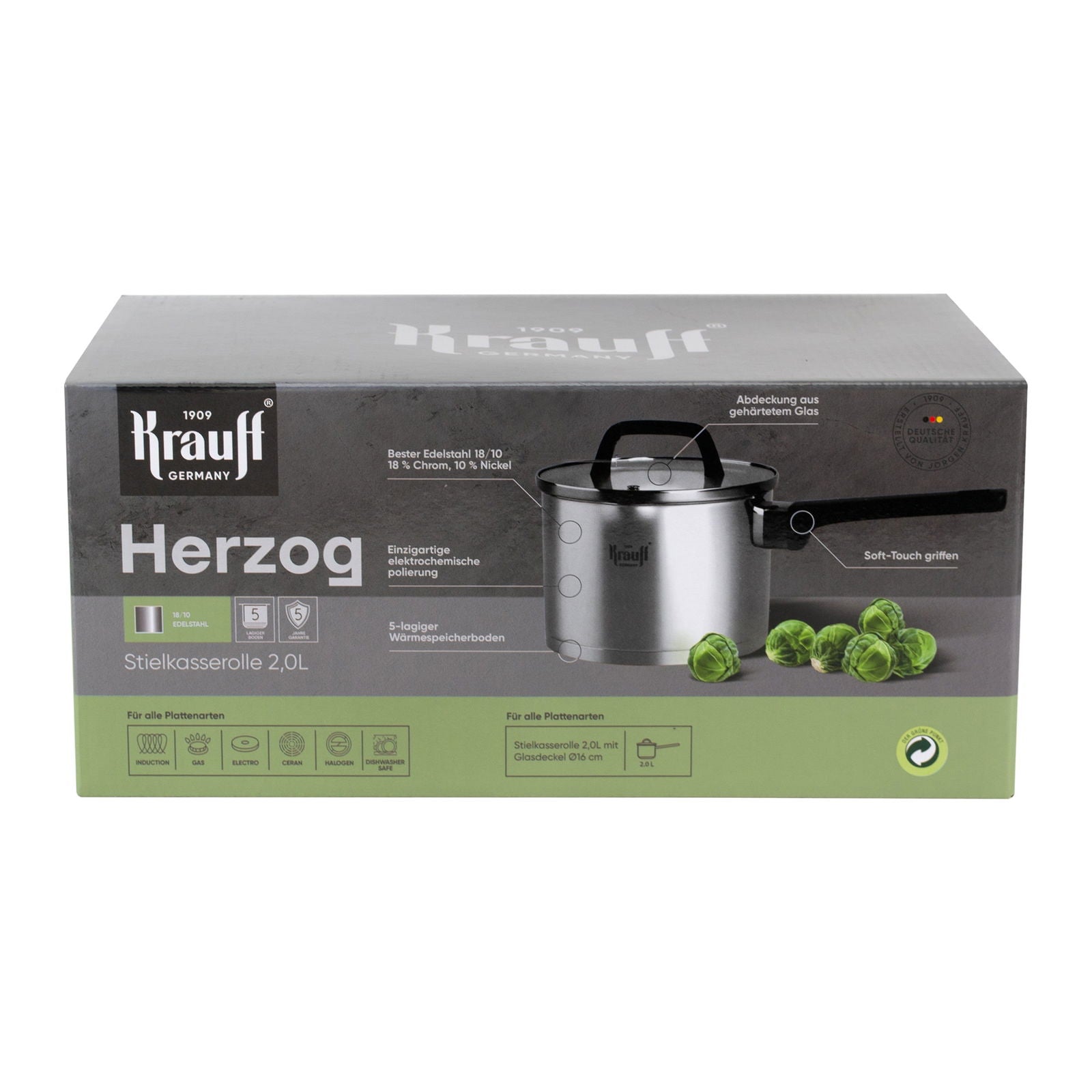 Ківш 2 л Herzog - Krauff
