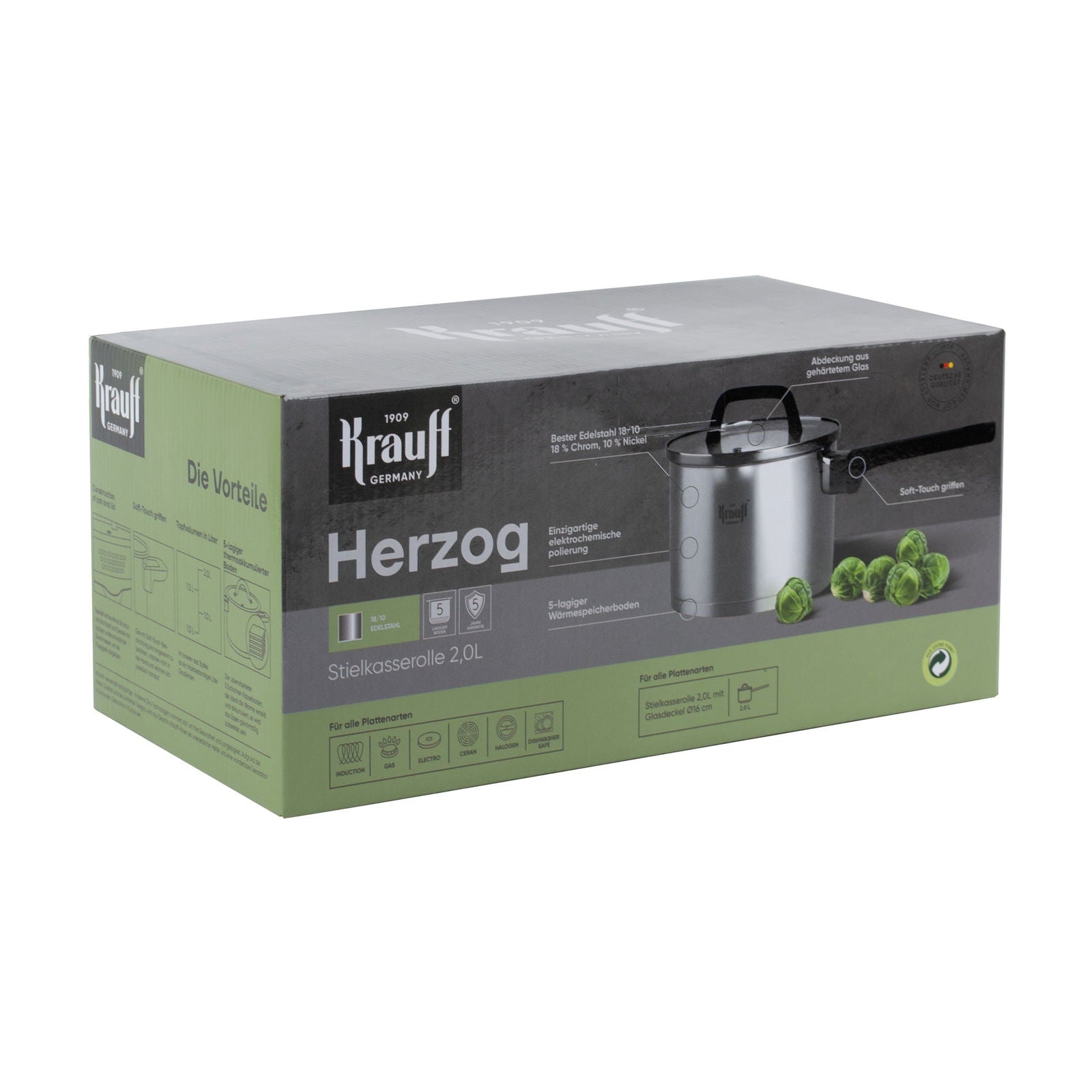 Ківш 2 л Herzog - Krauff