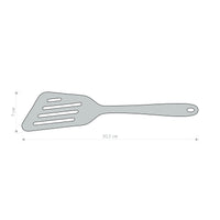 Силиконовая кухонная лопатка с прорезями, 30,5 см