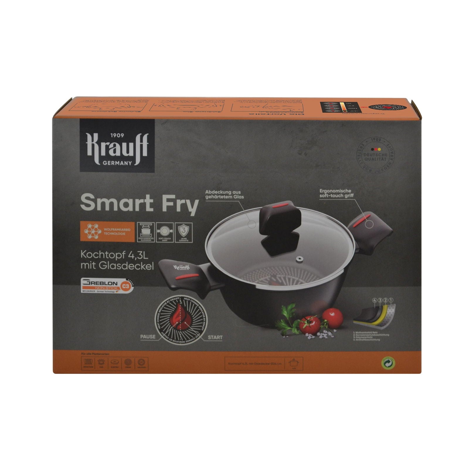 Каструля 4.3 л Smart Fry - Krauff