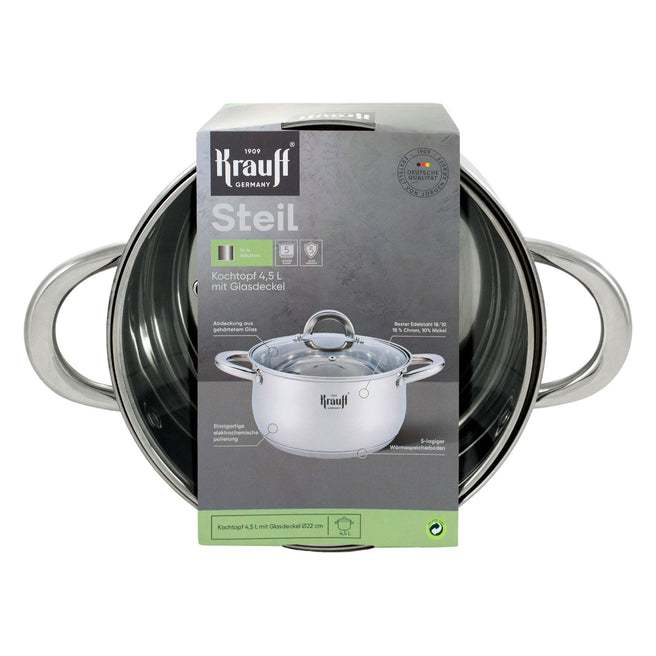 Каструля 4.5 л Steil - Krauff